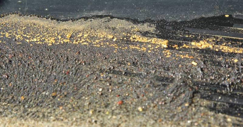 Gold nuggets and flakes recovered from wash plant