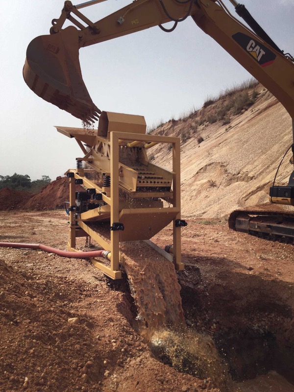 50 ton portable gold wash plant for sale - small scale placer mining equipment